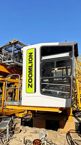 Chinese Refurbished Tower Cranes Zoomlion 7025-12e with Advanced Control System