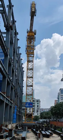 Mobile Lifting Tower 25t Lifting Cpacity Zoomlion D1200-64 Cranes for High-Rise Buildings