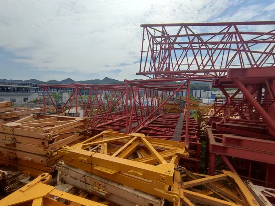 Good Price Construction Flat Head 8-16 Ton Rental Used Favco Tower Crane