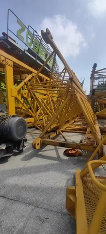 High-Quality Used Cranes Zoomlion 8039-25u Tower Crane with 120m Max Working Height