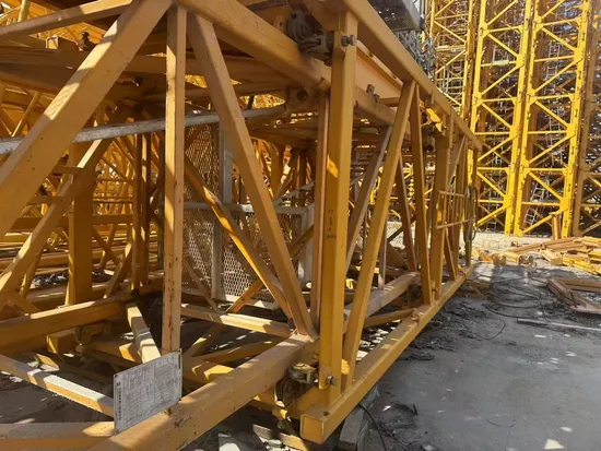 Affordable Zoomlion Zoomlion Wa6516-8b Used Tower Crane for Industrial Facility Construction