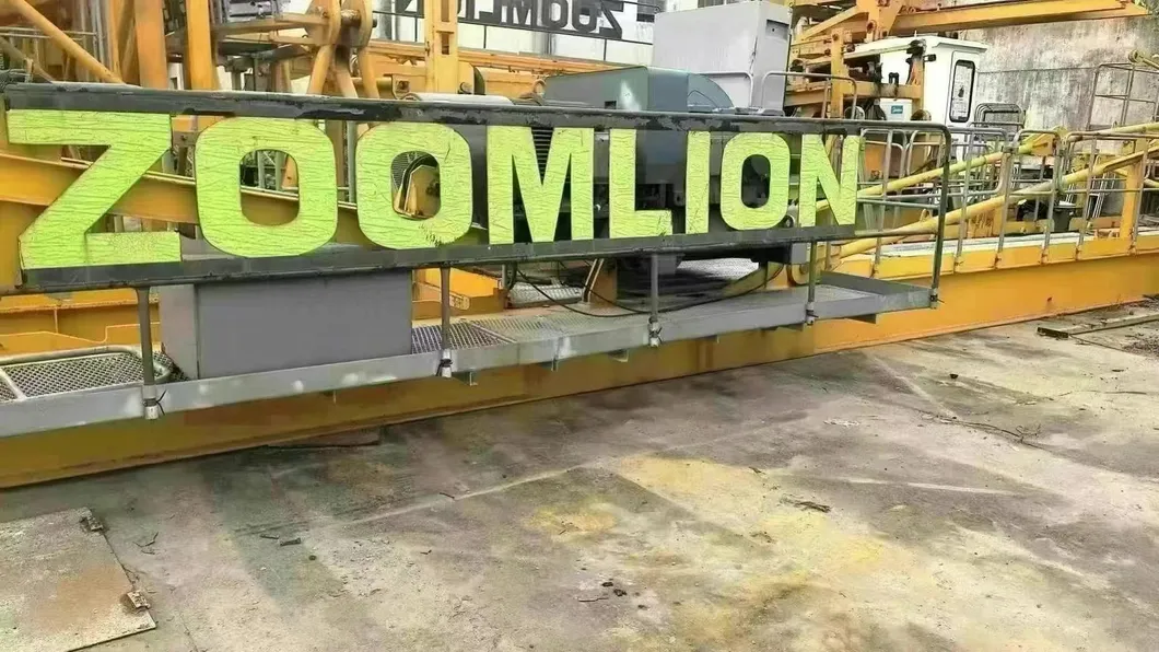 Bridge and Tunnel Construction Manipulator Tower Crane Zoomlion W350 8022-16 for New and Used