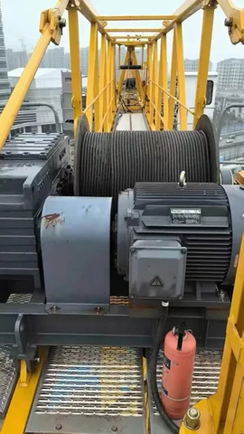 High Capacity and Reach Tower Crane Manipulator Hoisting Zoomlion W7020-12 Cost-Effective