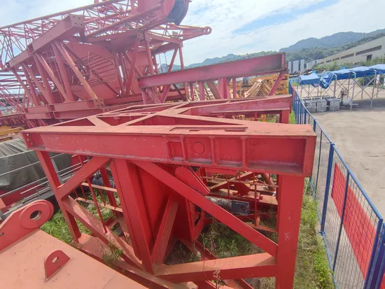 Used Favco Tower Cranes Durable 10ton 16ton Flat Top Tower Crane From China Manufacturer