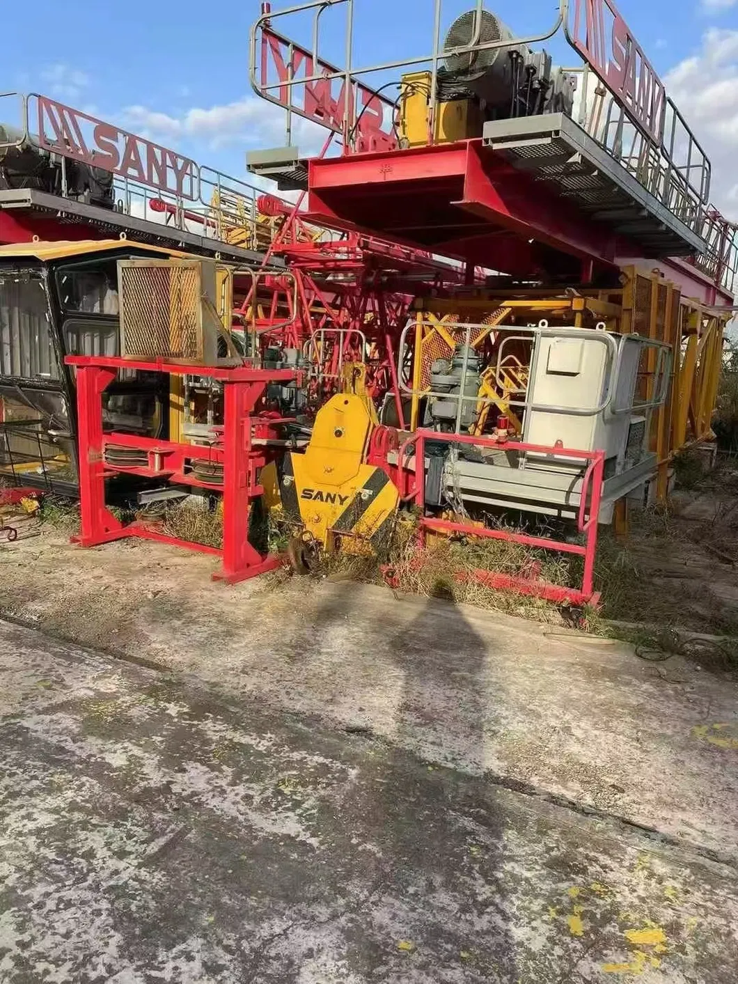 Advanced Control System 6518-10 Tower Crane for High-Rise Buildings, Infrastructure Projects