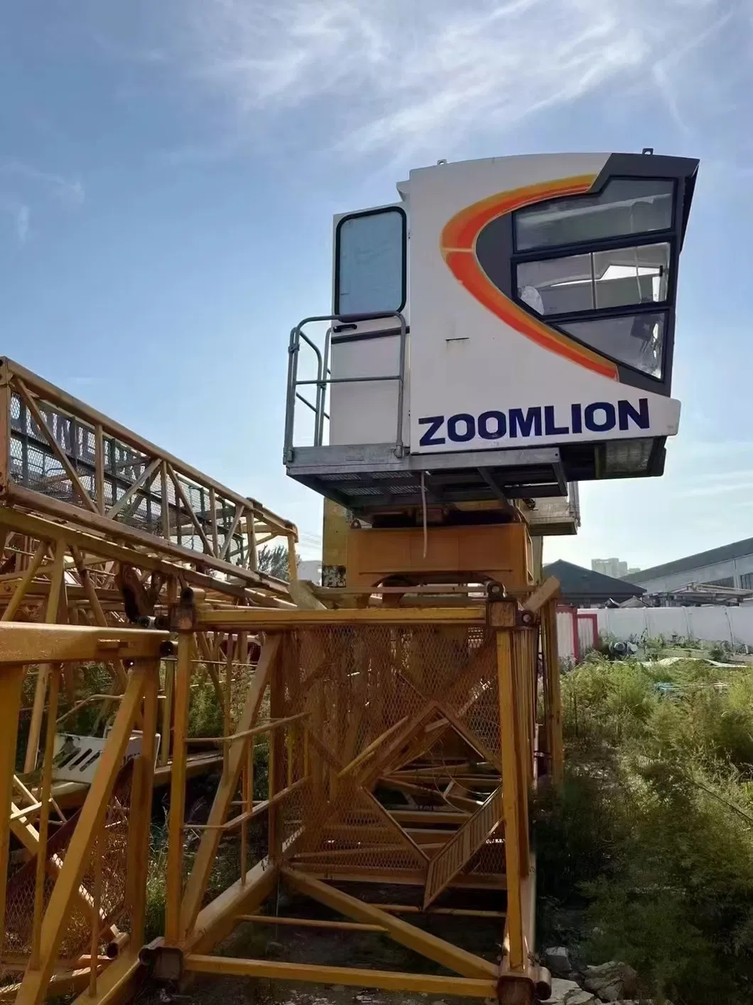 Safe Hoisting Device Zoomlion Wa7527-16D Electric Tower Crane with Torque Limiter and Anti-Drop Device