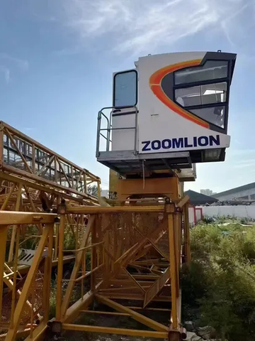 Usaed Reliable Zoomlion Wa6013-8A Tower Crane with Professional Inspection and Maintenance