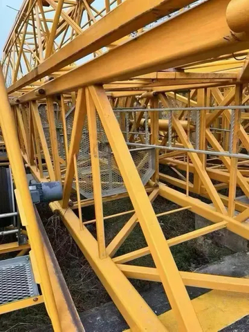 Excellent Operational Performance Zoomlion 6012 Used Tower Crane with Intelligent Working Control