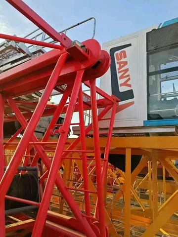 Electric Drive Second-Hand Tower Crane 7525-16 with Low Energy Consumption