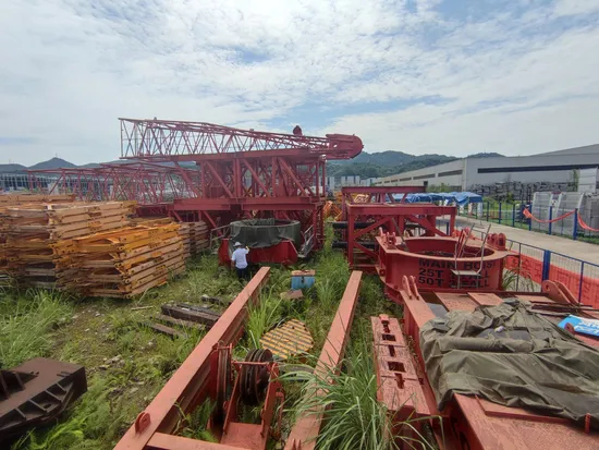 Used Favco Tower Cranes Durable 10ton 16ton Flat Top Tower Crane From China Manufacturer