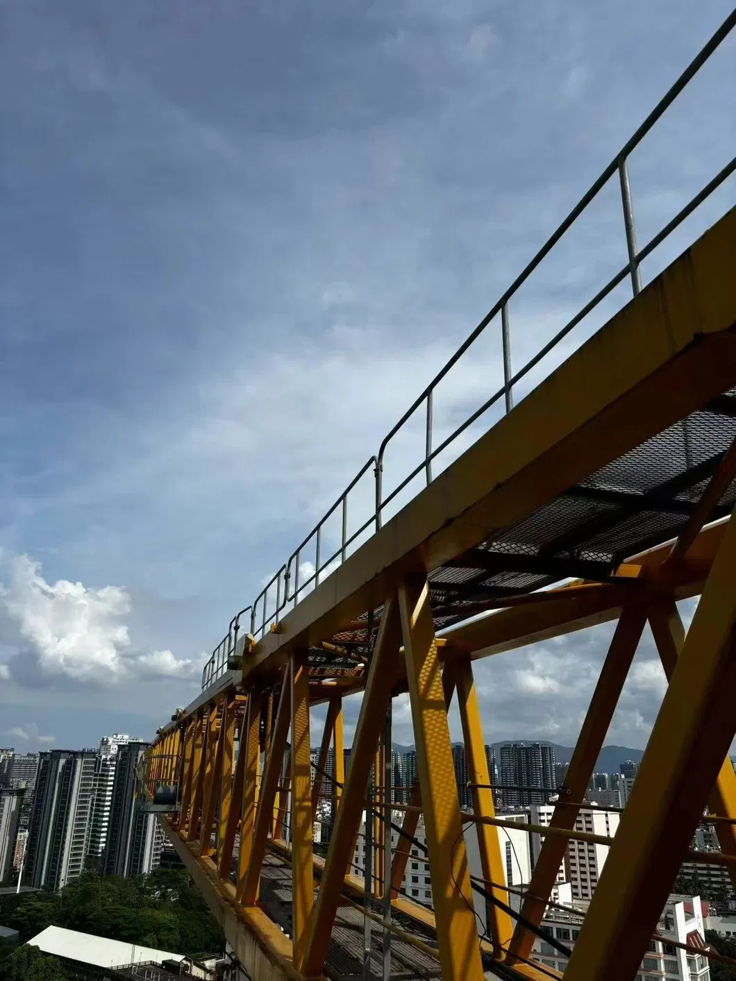 Mobile Lifting Tower 25t Lifting Cpacity Zoomlion D1200-64 Cranes for High-Rise Buildings