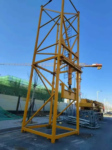 Electric Drive System Second-Hand Tower Crane Zoomlion R335-20 with Low Energy Consumption