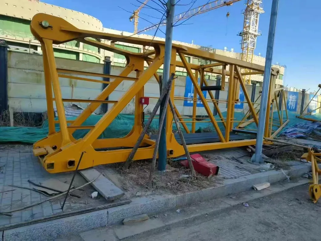 Electric Drive System Second-Hand Tower Crane Zoomlion R335-20 with Low Energy Consumption