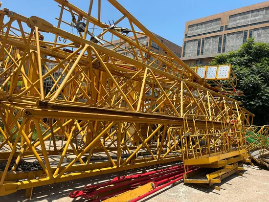 Industrial Lifting Cranezoomlion Wa7525-12 Tower Crane for All-Weather Operation