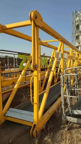 Electric Drive System Second-Hand Tower Crane Zoomlion W7025-12 with Low Energy Consumption