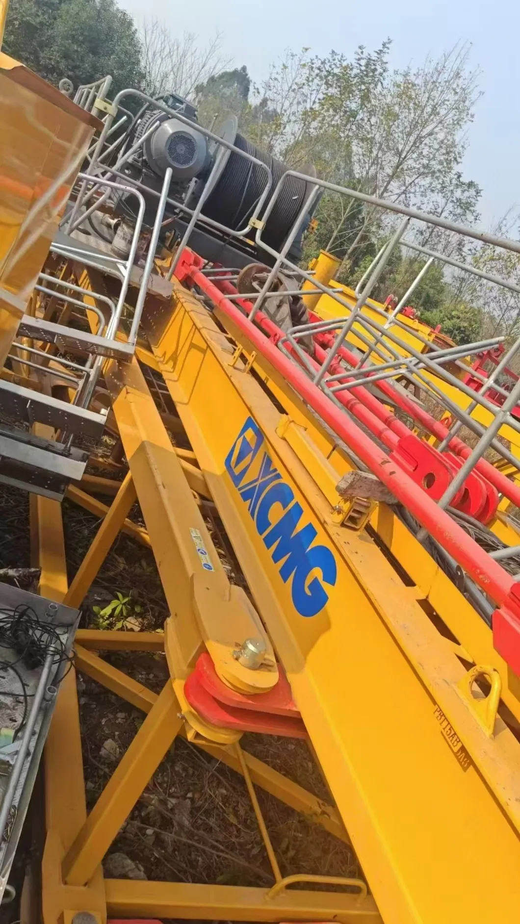 Tower Crane Xgt7528 Powerful Hoisting Mechanism for Versatile Applications