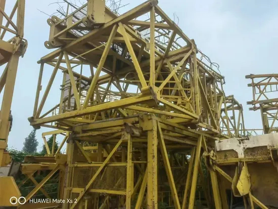 Second Hand High Quality New and Used Lifting 256hc Tower Crane Energy-Efficient