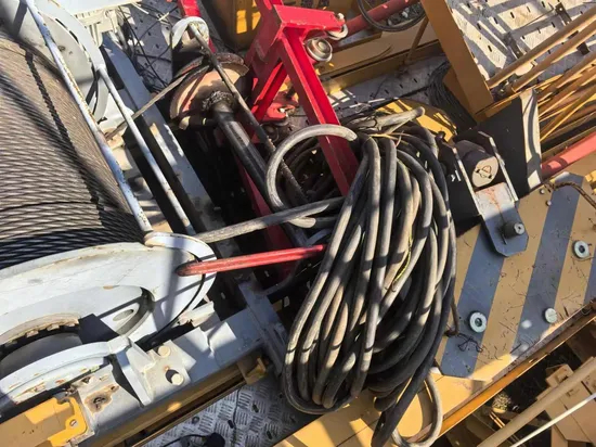 Load Capacity 8 Tons 6015-8 Tower Crane for Industrial Construction