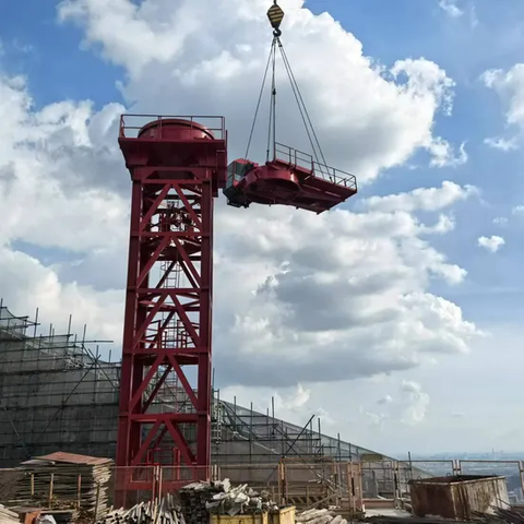 Flat Top Top-Notch Hoist Construction Machinery Tower Crane Exporter