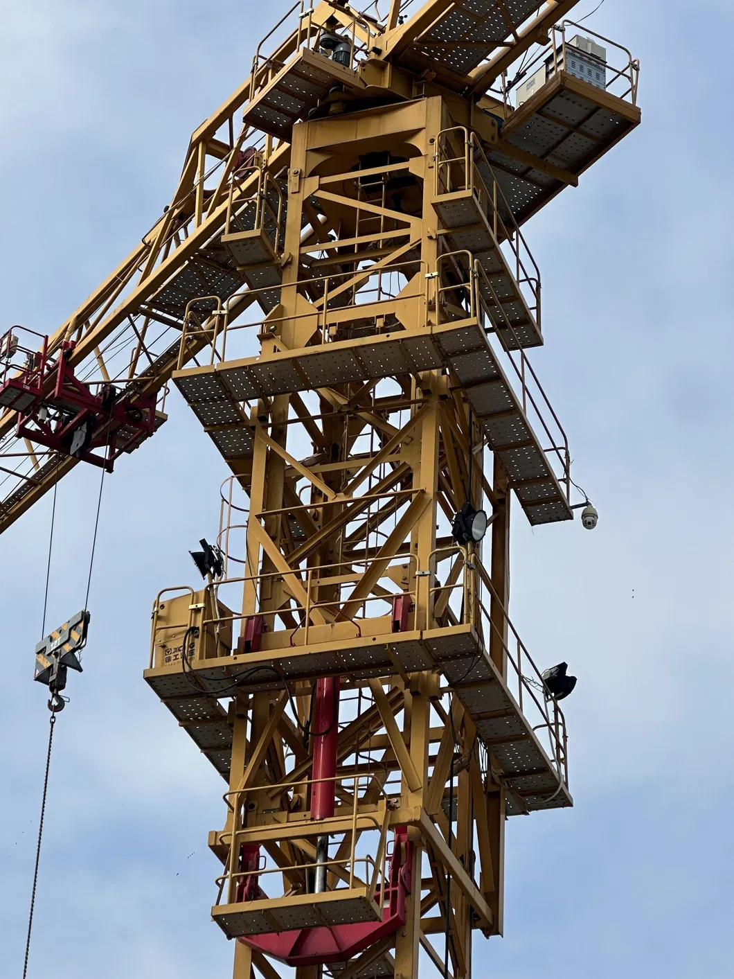 Lifting Hoist Crane Xgt7022-12s Tower Crane with 70 Meters Jib Length