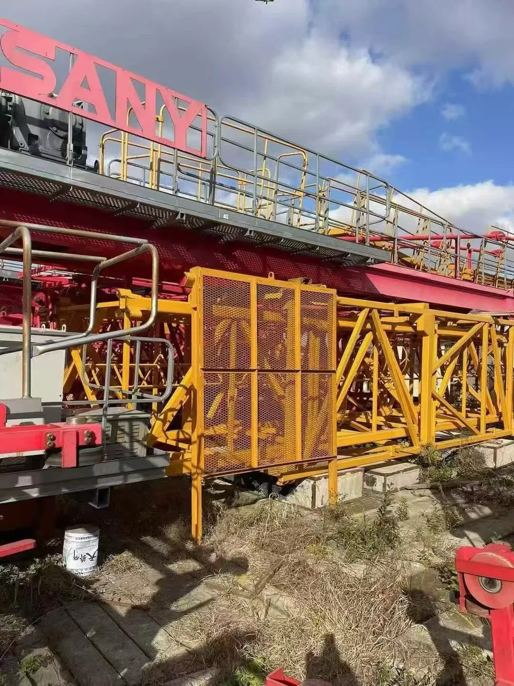 Advanced Control System 6518-10 Tower Crane for High-Rise Buildings, Infrastructure Projects