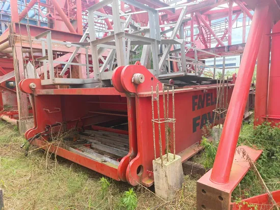 Manipulator Construction Engineering CE Certification Equipment 10-16 Tons Flat Top Tower Crane for New and Used