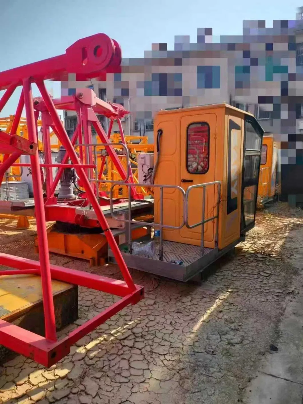 Tower Crane Price 6010-6 6t Flat-Top Tower Crane with Efficient Lifting Operations