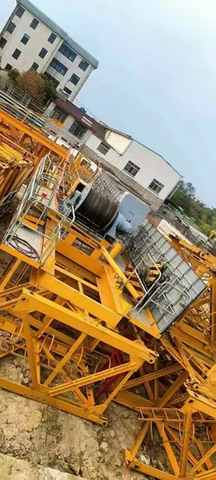 Load Capacity 18 Tons 7527-18 Tower Crane with Strong Structural Integrity
