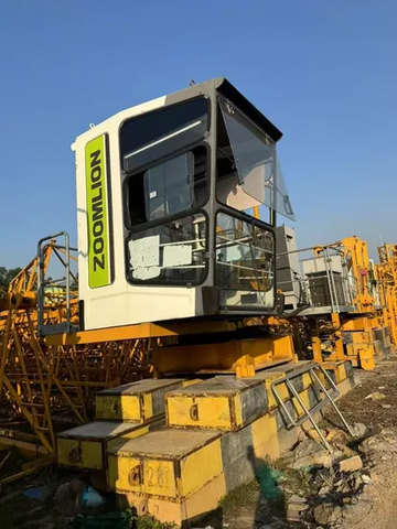 100 Meters Max Lifting Zoomlion 6013-6A Manipulator Tower Crane Low Maintenance Costs