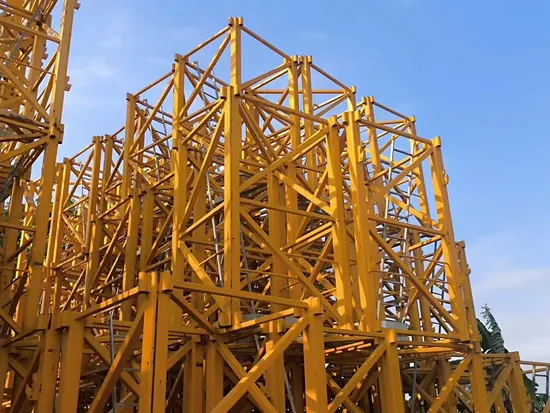 User-Friendly Operation Nre Nad Used Tower Crane Zoomlion W6013-6b Tower Crane