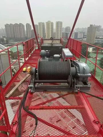 Second Used 6515-8 China Brand Quality 100m Height Tower Crane for Building Projects