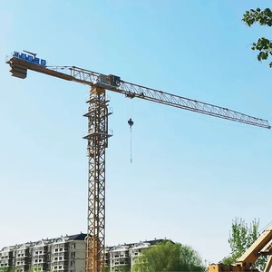 8-Ton Lightweight Flat Top Yongmao Construction Project Tower Crane by Cranetech