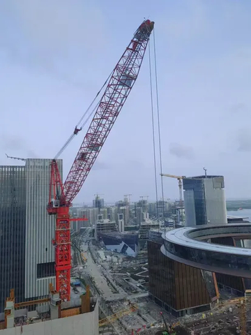High Safety Standards Favco 440 Tower Crane with Lifting Moment 440 Tonne-Meters