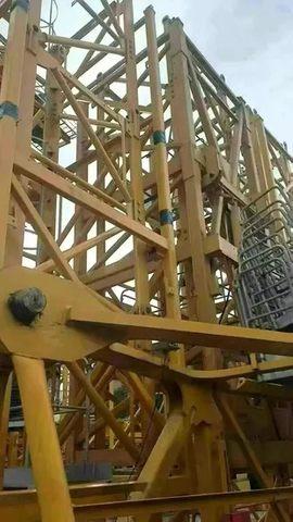 Bridge and Tunnel Construction Manipulator Tower Crane Zoomlion W350 8022-16 for New and Used