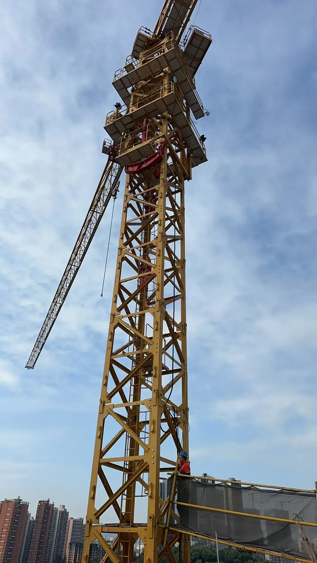 Lifting Hoist Crane Xgt7022-12s Tower Crane with 70 Meters Jib Length