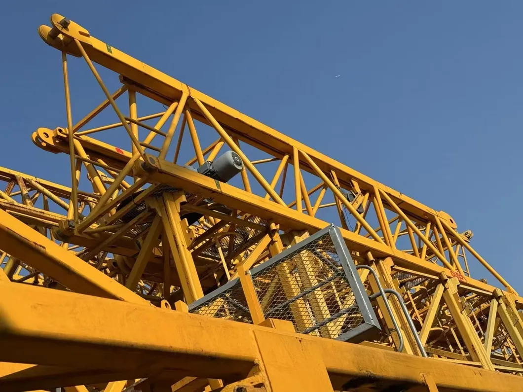 Infrastructure Projects Affordable T7527-16 Tower Crane to Serve a Wide Range of Construction Needs